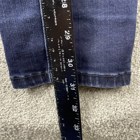 Freeman T. Porter Jeans Women's XS Cigarette Skinny Dark Wash European Denim - Picture 11 of 13